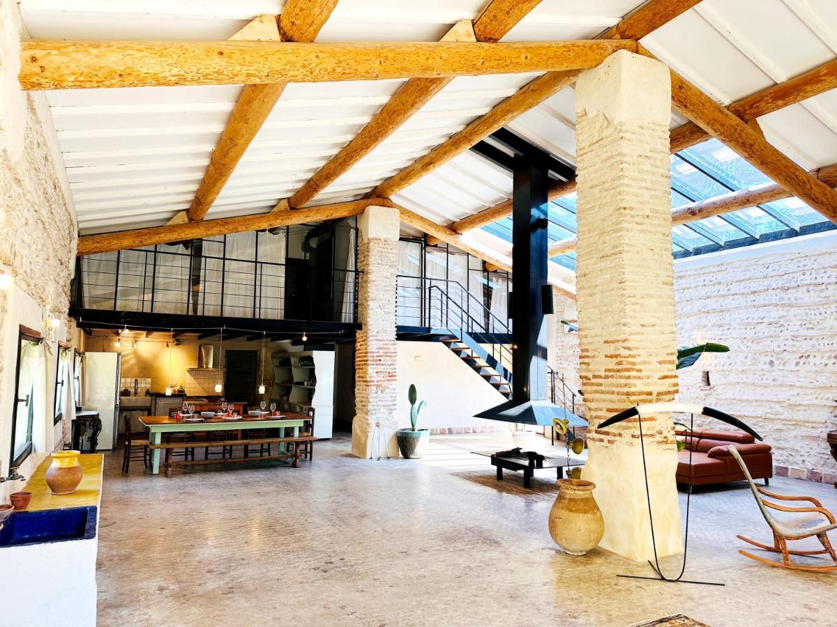 Magnifique Loft - Piscine - Tennis - Babyfoot Nîmes Exteriér fotografie