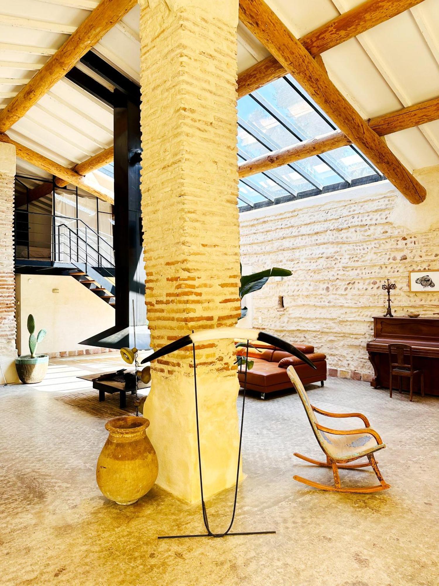 Magnifique Loft - Piscine - Tennis - Babyfoot Nîmes Exteriér fotografie