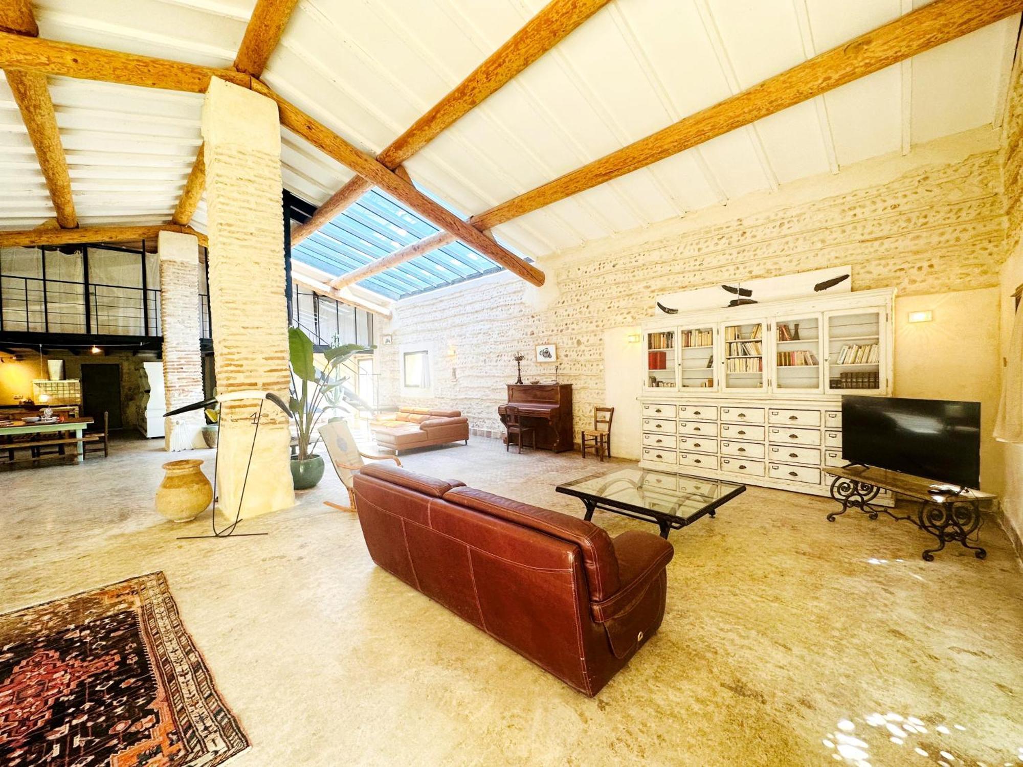 Magnifique Loft - Piscine - Tennis - Babyfoot Nîmes Exteriér fotografie