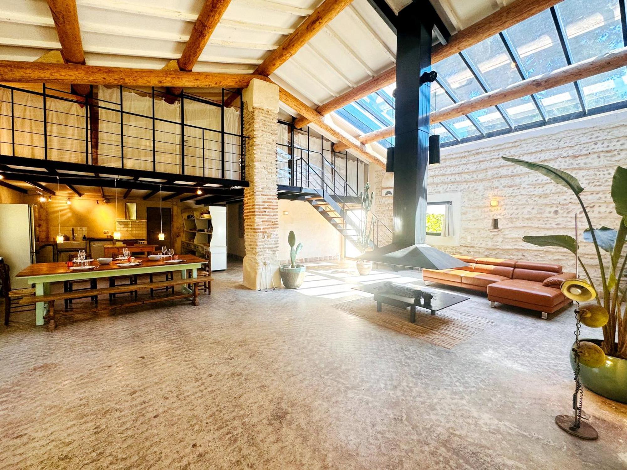 Magnifique Loft - Piscine - Tennis - Babyfoot Nîmes Exteriér fotografie